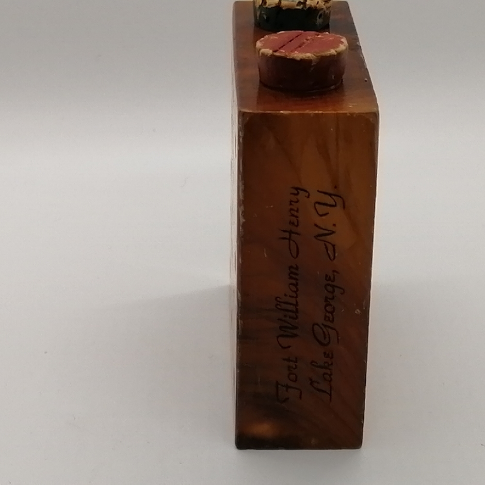 VTG. Travel Tic Tac Toe Game in Wood - Picture 4 of 14